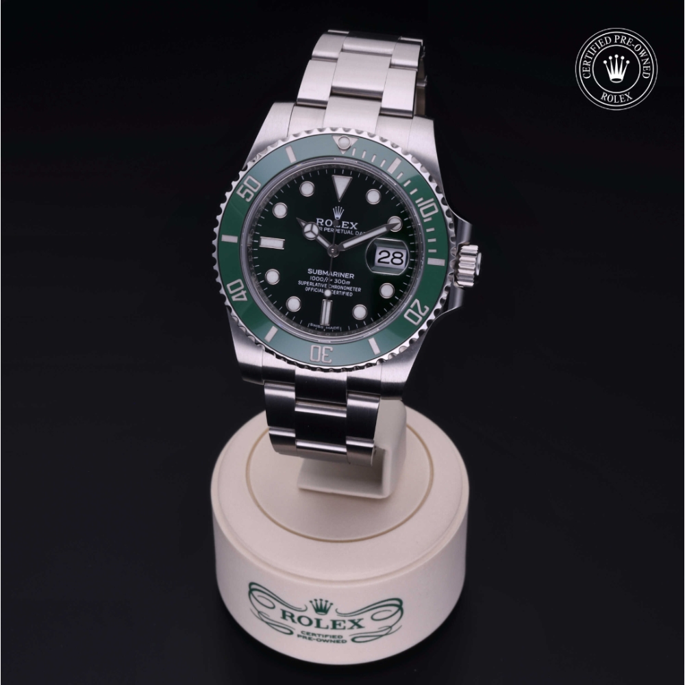 Rolex Certified Pre-Owned  40 in Acciaio, 116610LV | Verga 1947