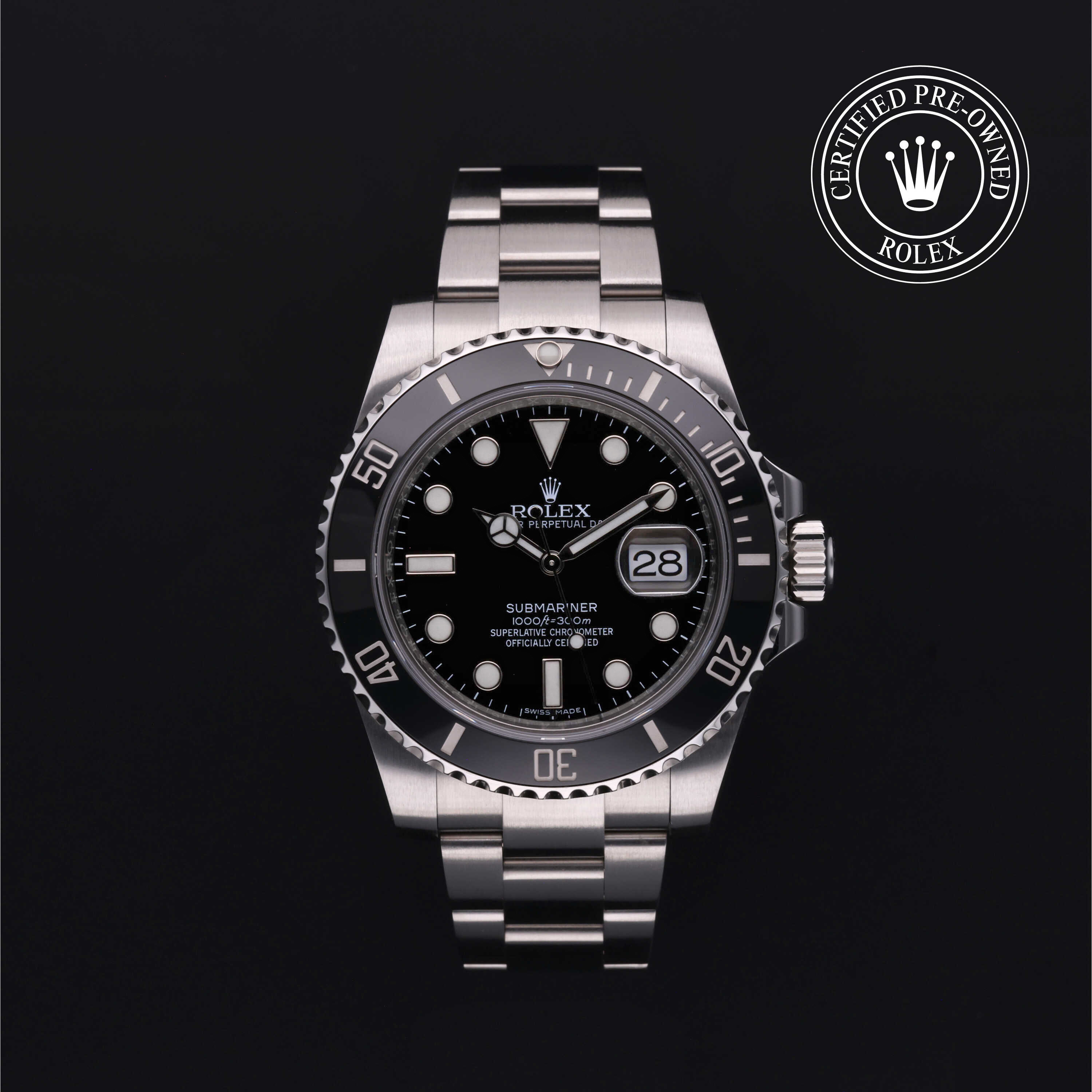 Rolex Certified Pre-Owned  40 in Acciaio, 116610LN | Verga 1947