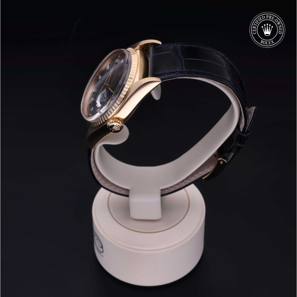 Rolex Certified Pre-Owned Oyster Perpetual 36 in Gold 18 Carat Yellow, 1803/8 | Verga 1947