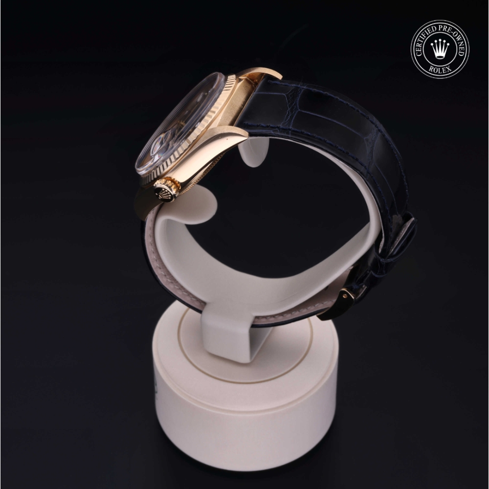 Rolex Certified Pre-Owned Oyster Perpetual 36 in Gold 18 Carat Yellow, 1803/8 | Verga 1947