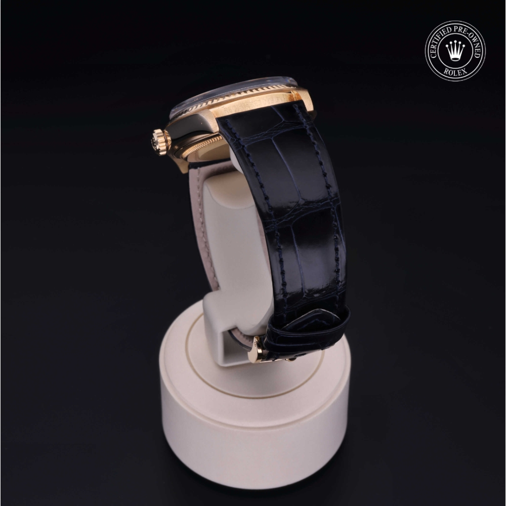Rolex Certified Pre-Owned Oyster Perpetual 36 in Gold 18 Carat Yellow, 1803/8 | Verga 1947
