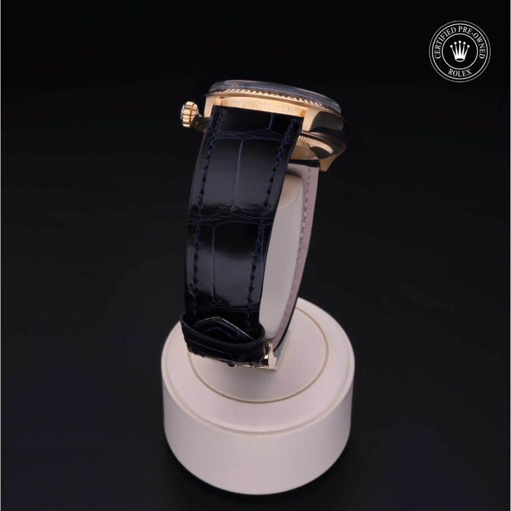Rolex Certified Pre-Owned Oyster Perpetual 36 in Gold 18 Carat Yellow, 1803/8 | Verga 1947