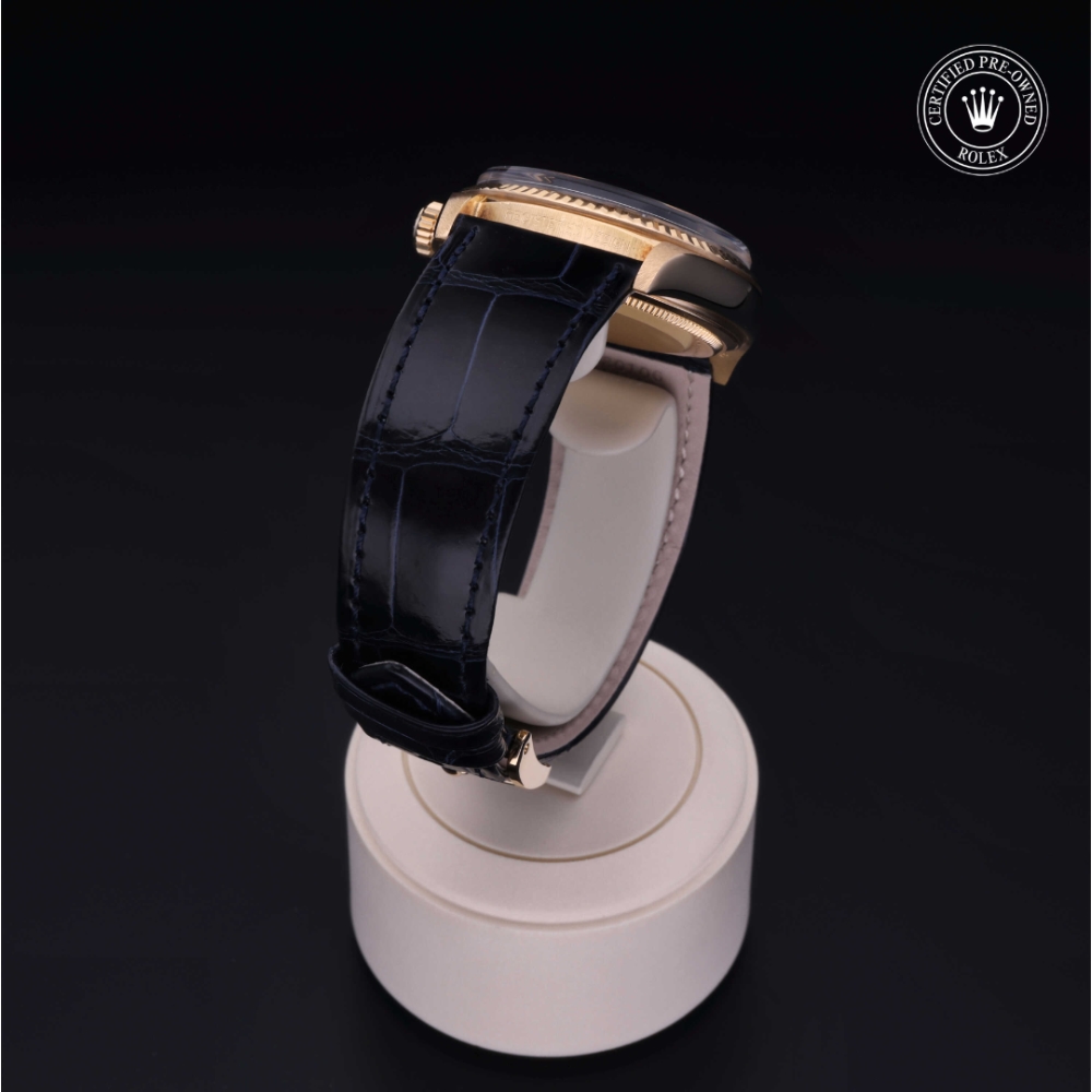 Rolex Certified Pre-Owned Oyster Perpetual 36 in Gold 18 Carat Yellow, 1803/8 | Verga 1947