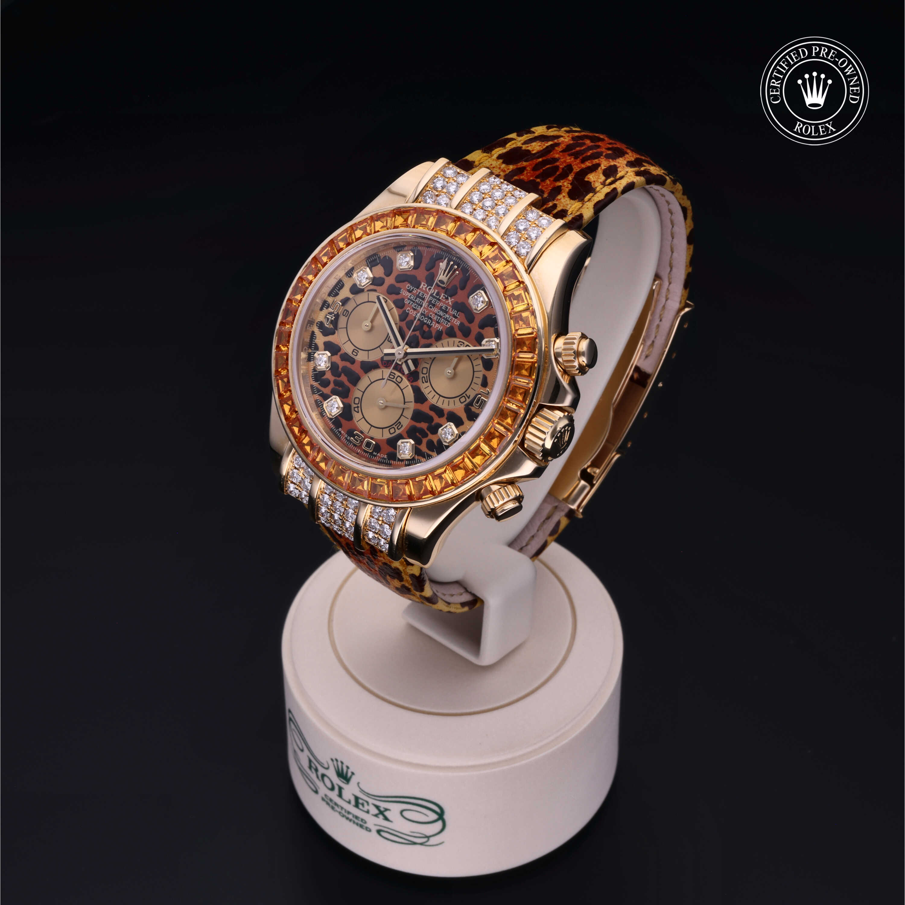 Rolex Certified Pre-Owned Oyster Perpetual 40 in Gold 18 Carat Yellow, 116598SACO | Verga 1947