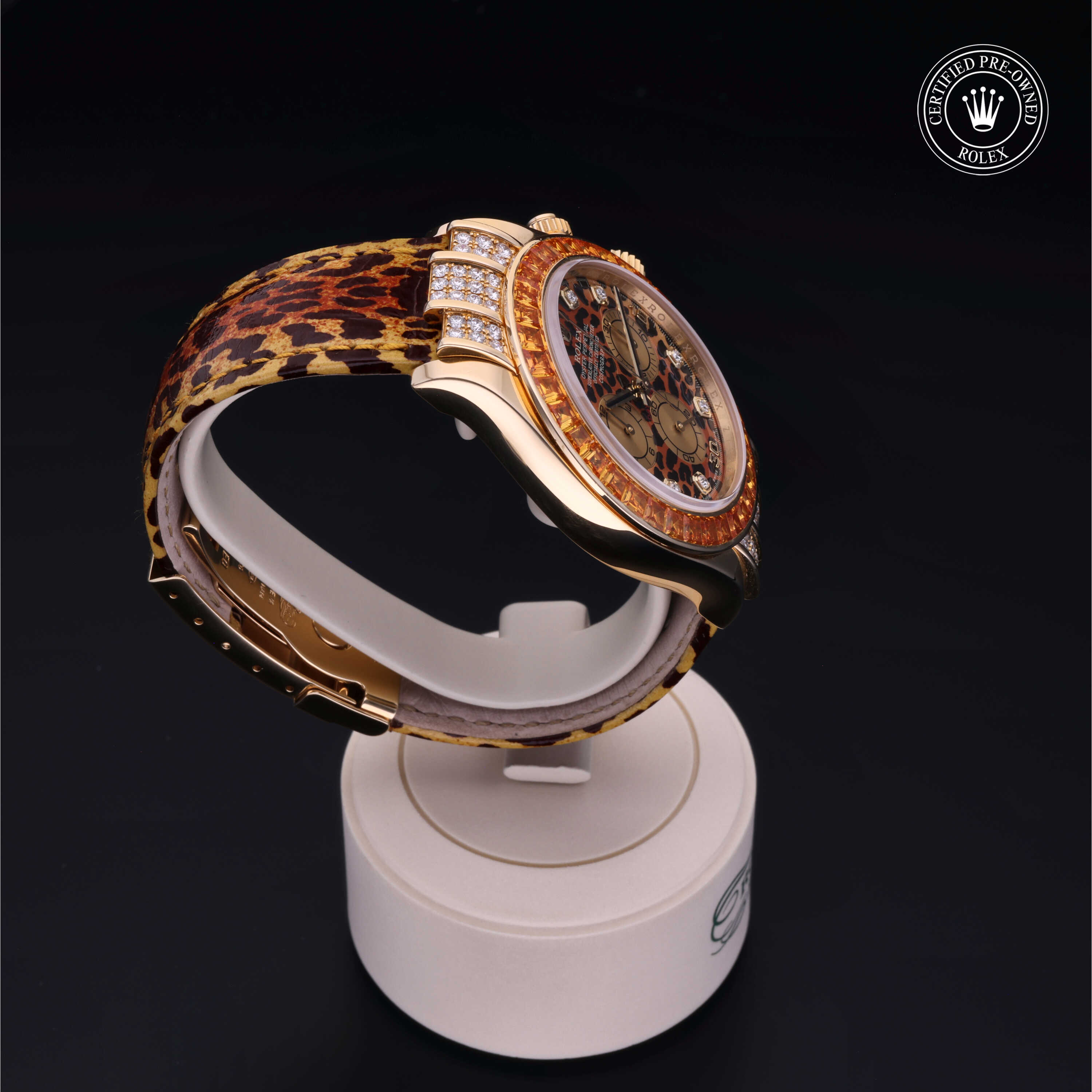 Rolex Certified Pre-Owned Oyster Perpetual 40 in Gold 18 Carat Yellow, 116598SACO | Verga 1947