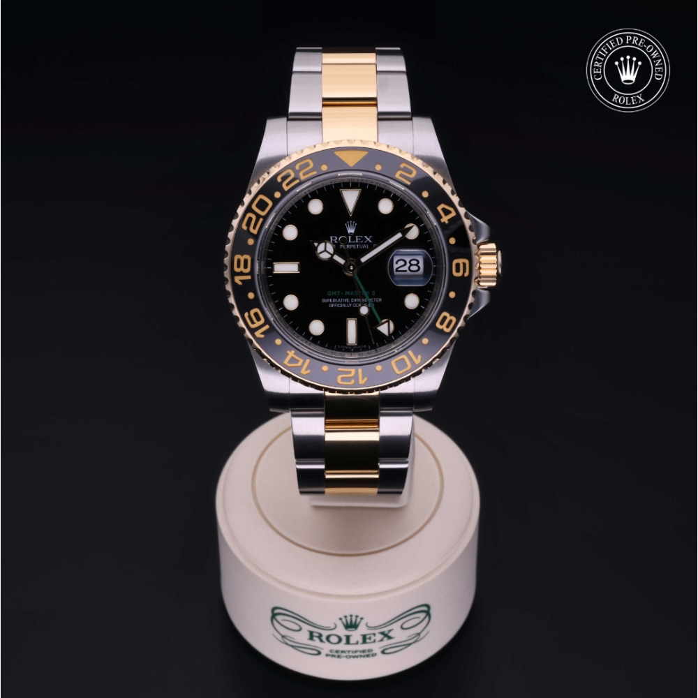 Rolex Certified Pre-Owned Oyster Perpetual 40 in Acciaio/oro G, 116713LN | Verga 1947