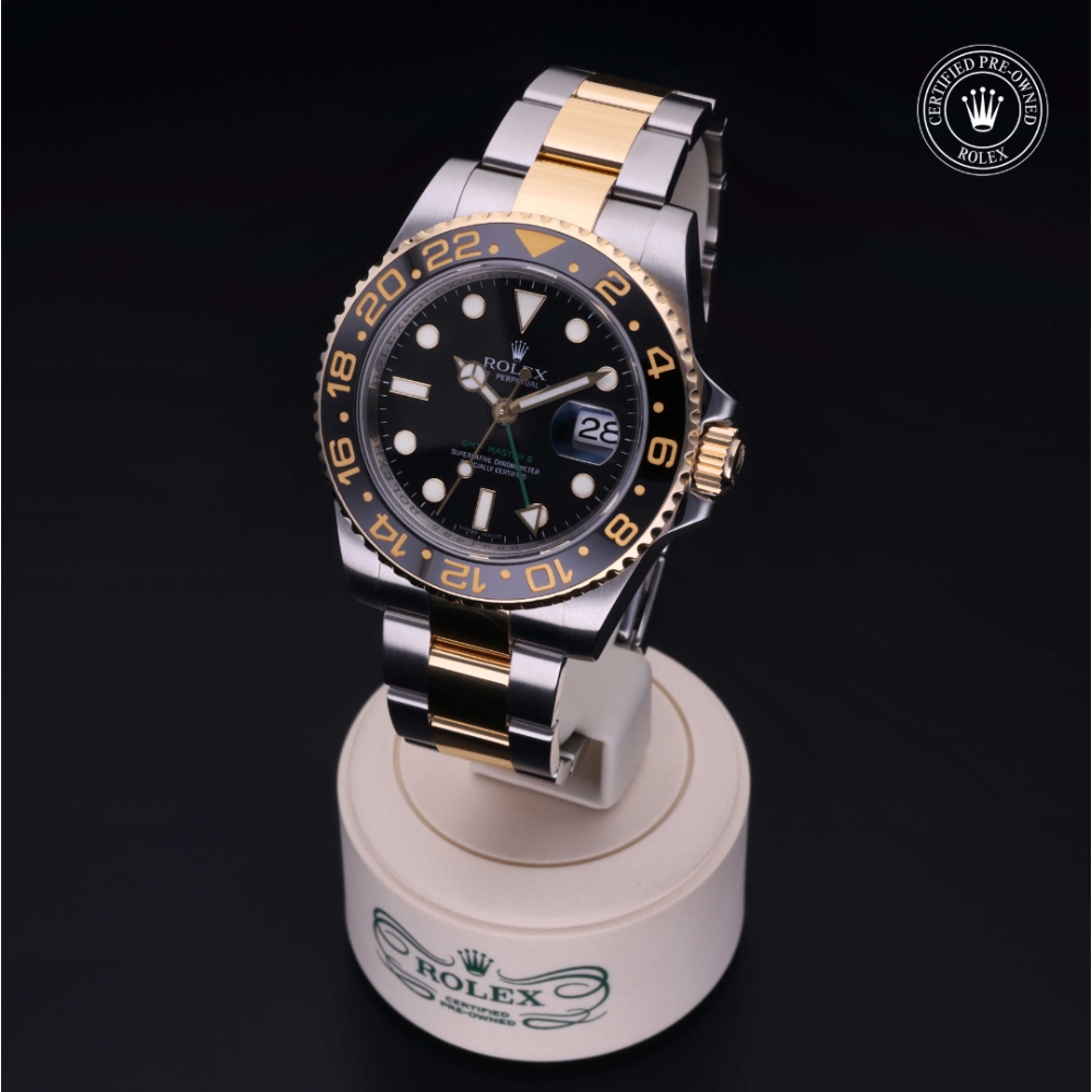 Rolex Certified Pre-Owned Oyster Perpetual 40 in Acciaio/oro G, 116713LN | Verga 1947