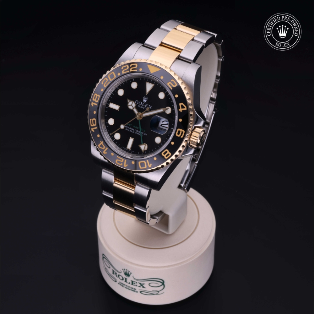 Rolex Certified Pre-Owned Oyster Perpetual 40 in Acciaio/oro G, 116713LN | Verga 1947