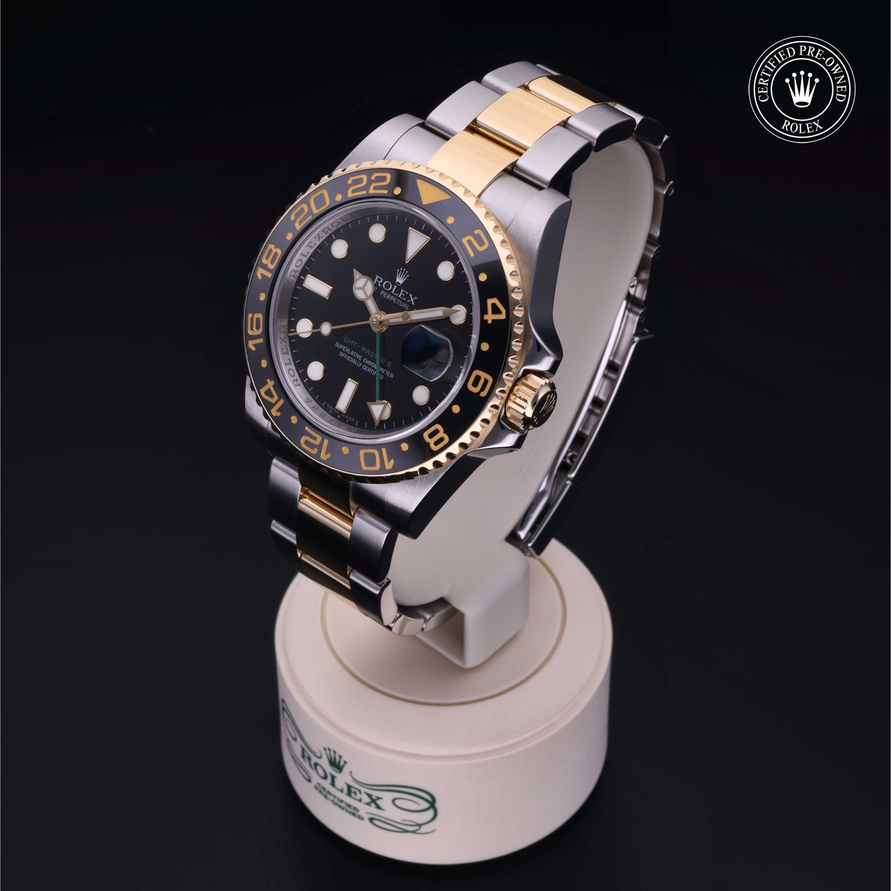 Rolex Certified Pre-Owned Oyster Perpetual 40 in Acciaio/oro G, 116713LN | Verga 1947