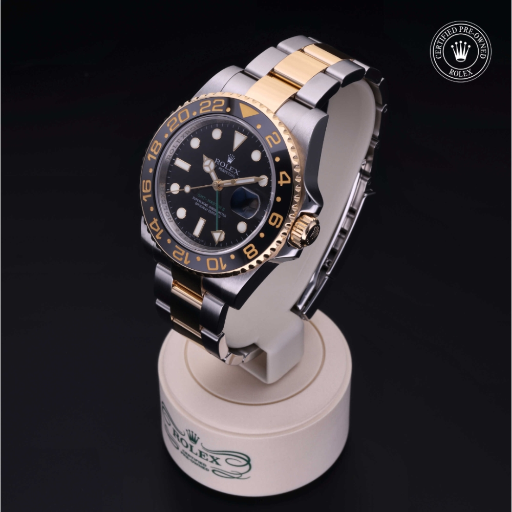 Rolex Certified Pre-Owned Oyster Perpetual 40 in Acciaio/oro G, 116713LN | Verga 1947