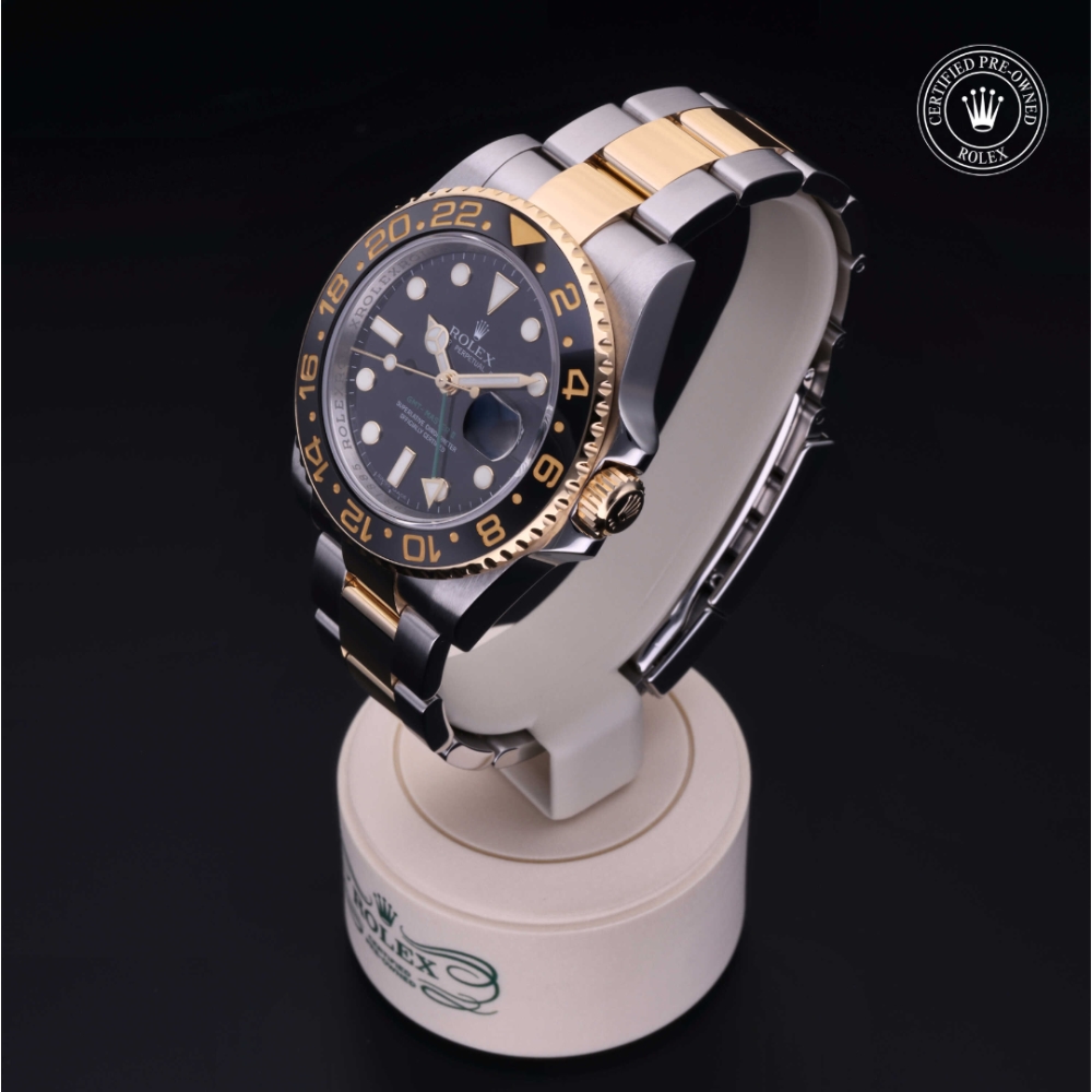 Rolex Certified Pre-Owned Oyster Perpetual 40 in Acciaio/oro G, 116713LN | Verga 1947