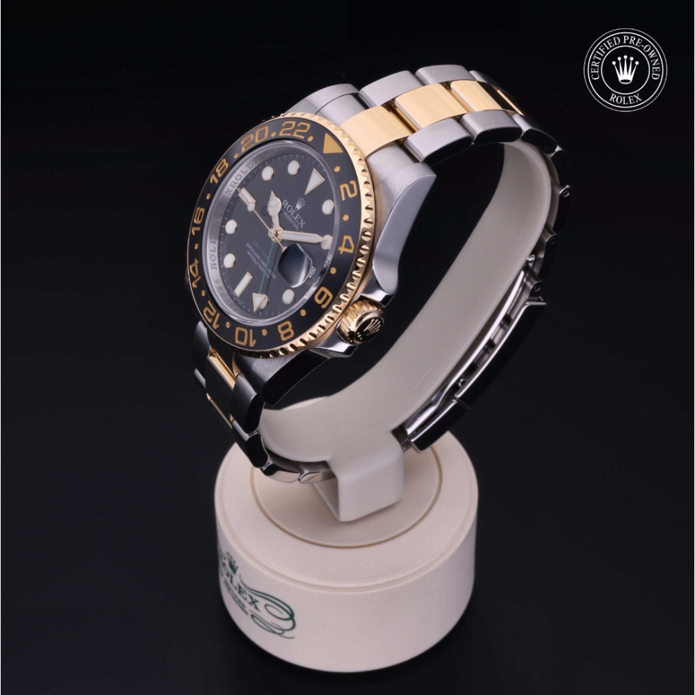 Rolex Certified Pre-Owned Oyster Perpetual 40 in Acciaio/oro G, 116713LN | Verga 1947