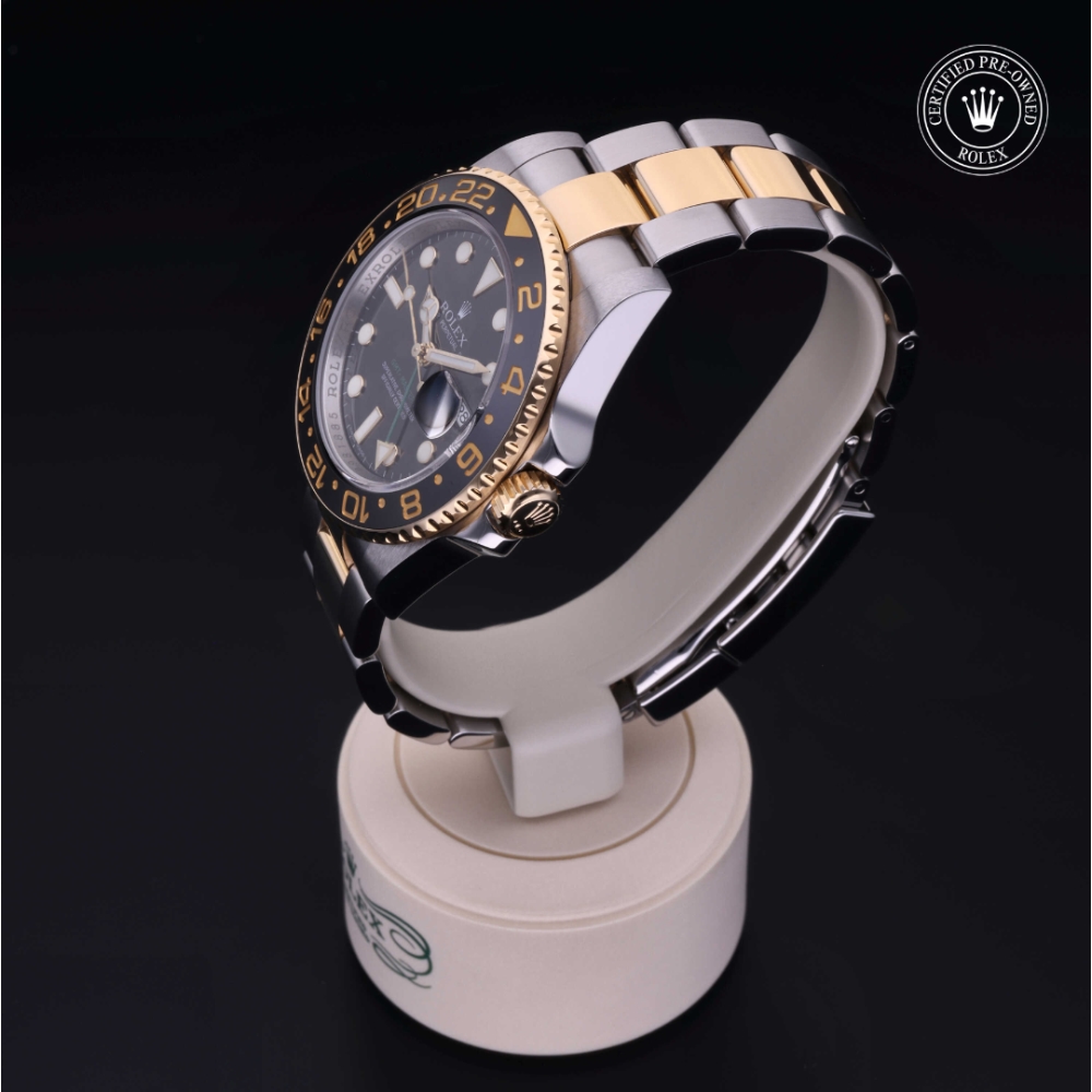 Rolex Certified Pre-Owned Oyster Perpetual 40 in Acciaio/oro G, 116713LN | Verga 1947