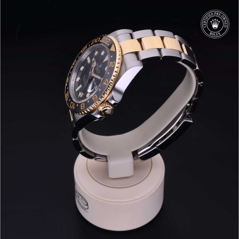 Rolex Certified Pre-Owned Oyster Perpetual 40 in Acciaio/oro G, 116713LN | Verga 1947