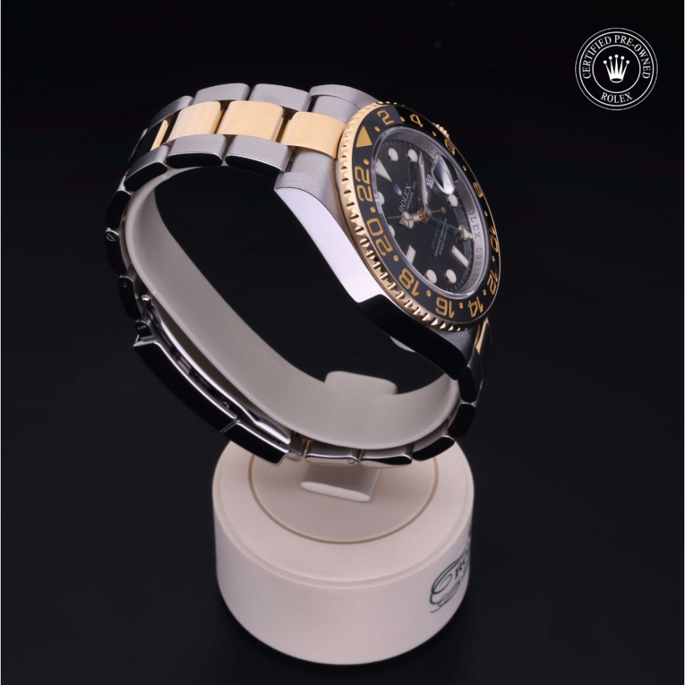 Rolex Certified Pre-Owned Oyster Perpetual 40 in Acciaio/oro G, 116713LN | Verga 1947