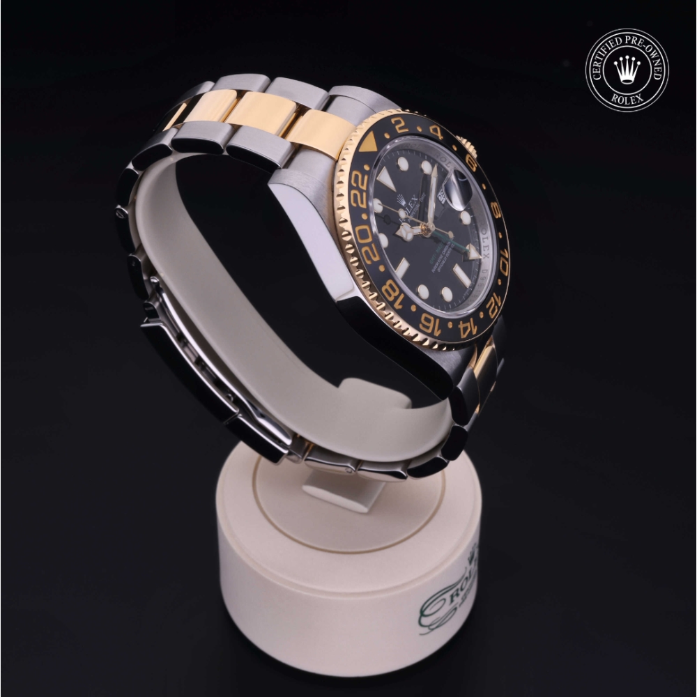 Rolex Certified Pre-Owned Oyster Perpetual 40 in Acciaio/oro G, 116713LN | Verga 1947