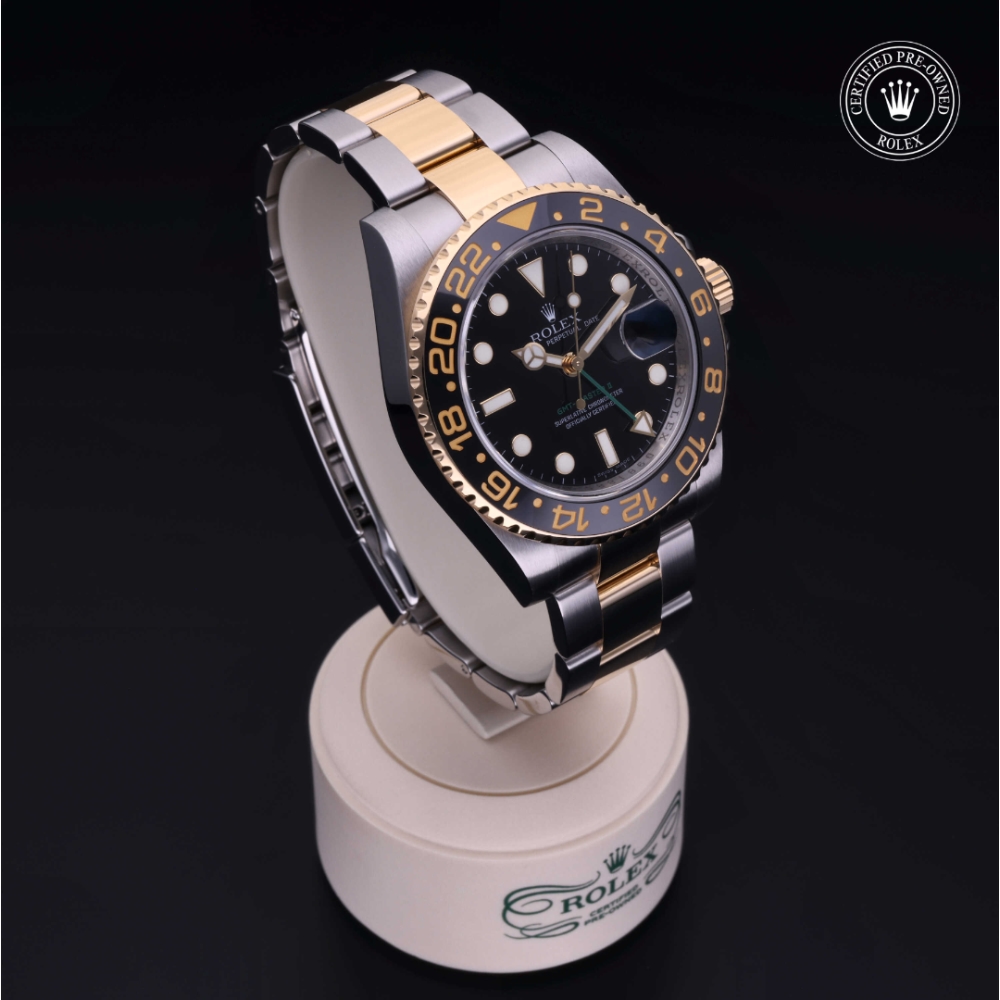 Rolex Certified Pre-Owned Oyster Perpetual 40 in Acciaio/oro G, 116713LN | Verga 1947