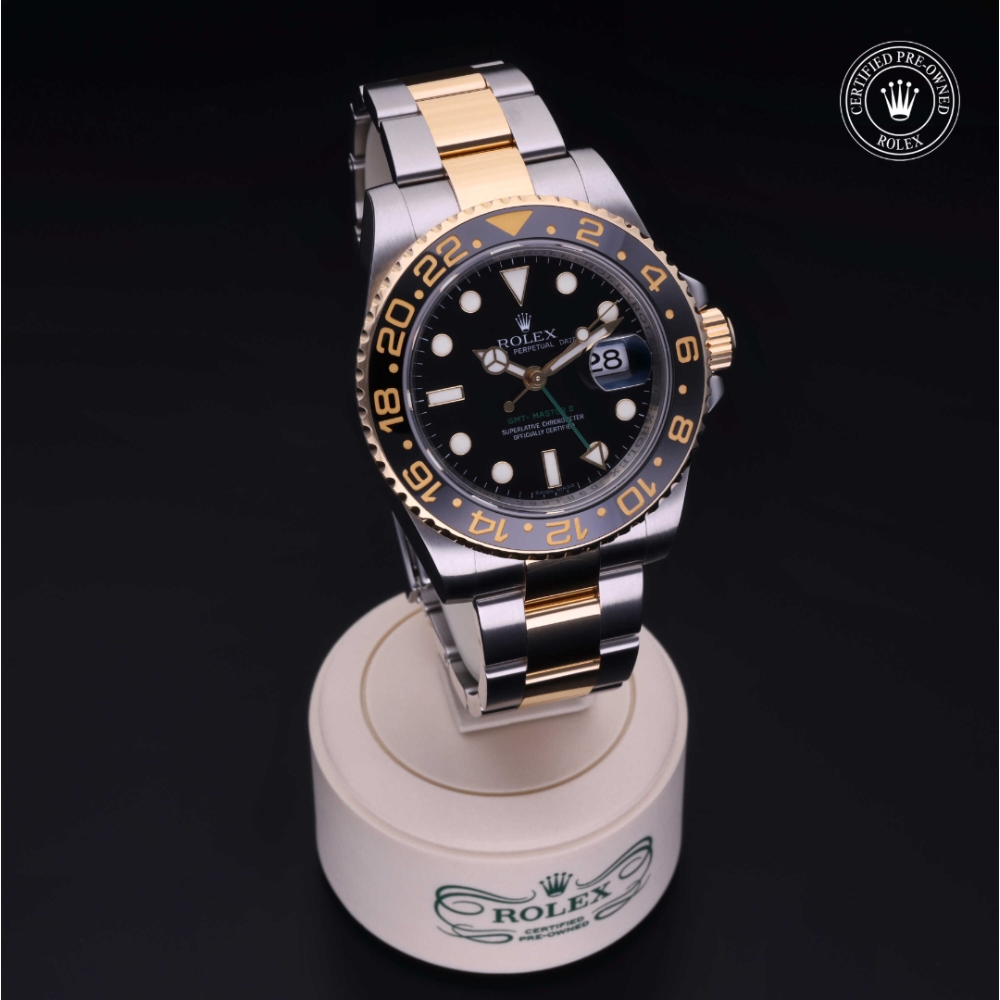 Rolex Certified Pre-Owned Oyster Perpetual 40 in Acciaio/oro G, 116713LN | Verga 1947