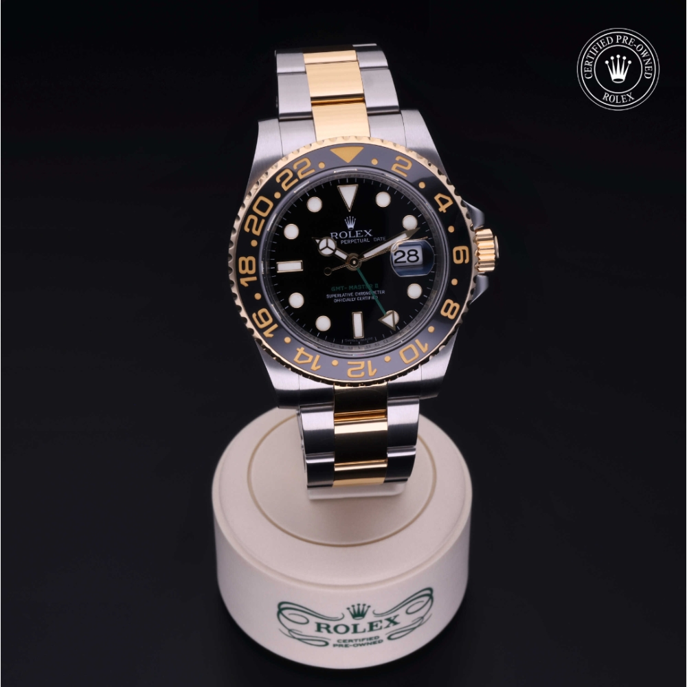 Rolex Certified Pre-Owned Oyster Perpetual 40 in Acciaio/oro G, 116713LN | Verga 1947
