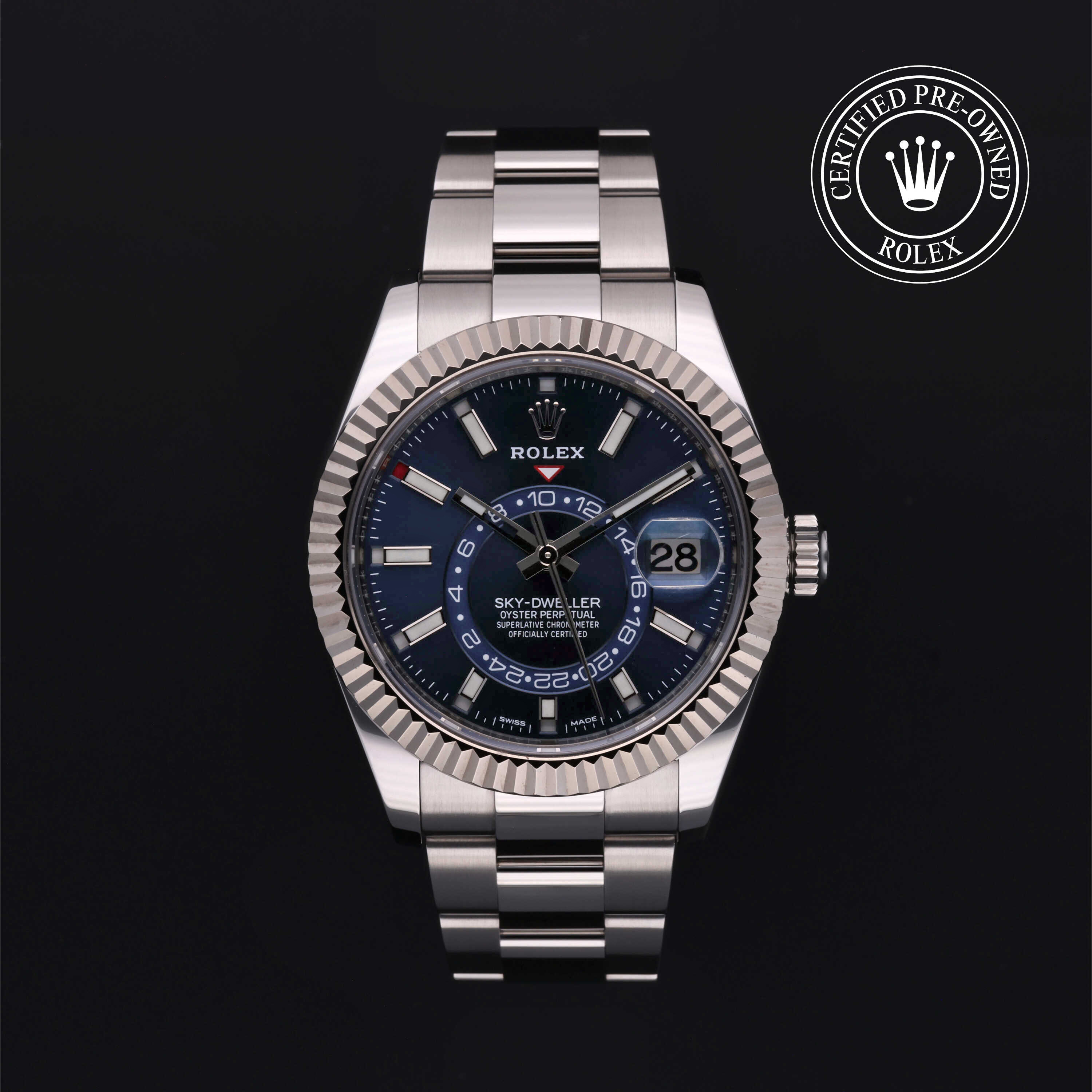 Rolex Certified Pre-Owned Oyster Perpetual 42 in Acciaio/oro B, 326934 | Verga 1947