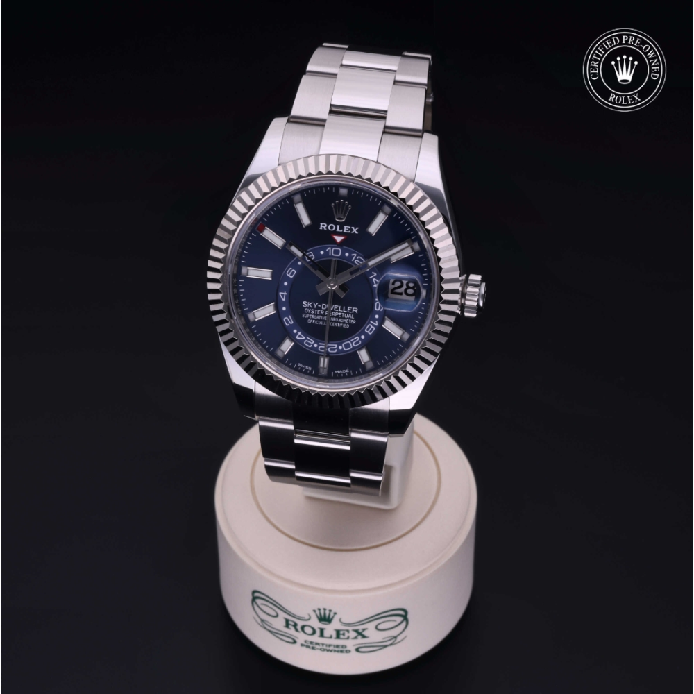 Rolex Certified Pre-Owned Oyster Perpetual 42 in Acciaio/oro B, 326934 | Verga 1947