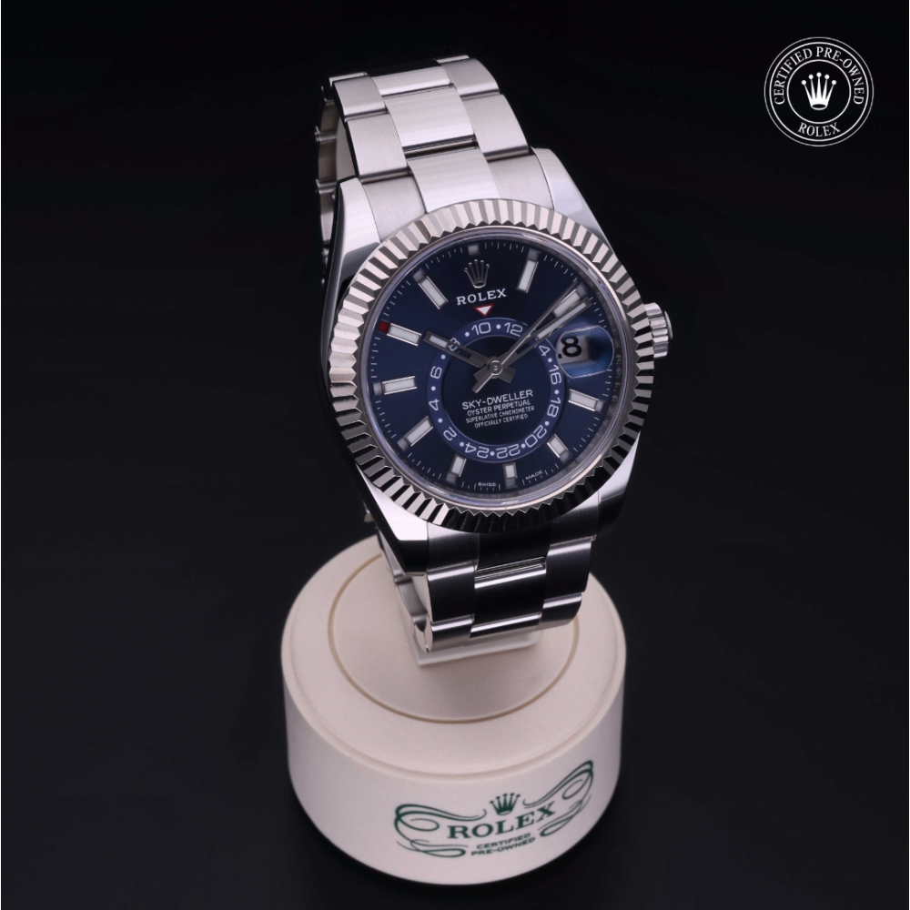 Rolex Certified Pre-Owned Oyster Perpetual 42 in Acciaio/oro B, 326934 | Verga 1947