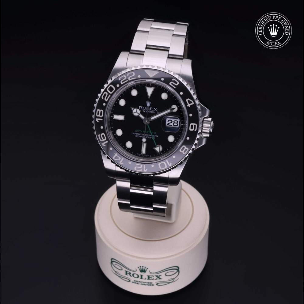 Rolex Certified Pre-Owned Oyster Perpetual 40 in Acciaio, 116710LN | Verga 1947