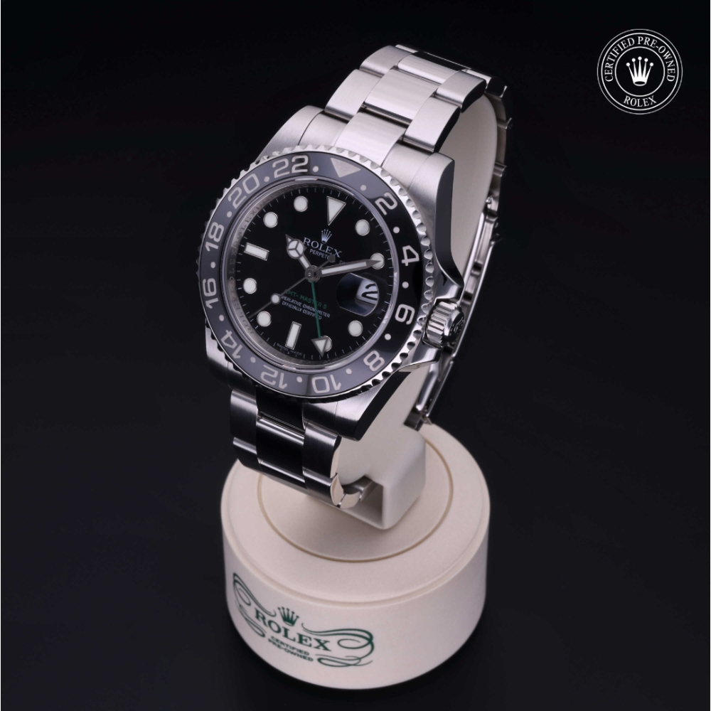 Rolex Certified Pre-Owned Oyster Perpetual 40 in Acciaio, 116710LN | Verga 1947