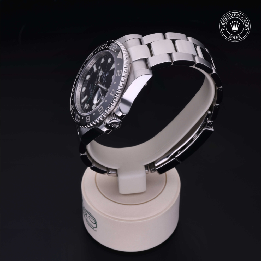 Rolex Certified Pre-Owned Oyster Perpetual 40 in Acciaio, 116710LN | Verga 1947