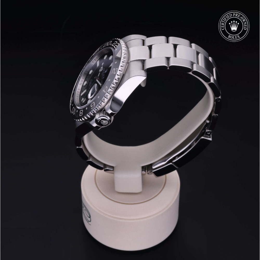 Rolex Certified Pre-Owned Oyster Perpetual 40 in Acciaio, 116710LN | Verga 1947