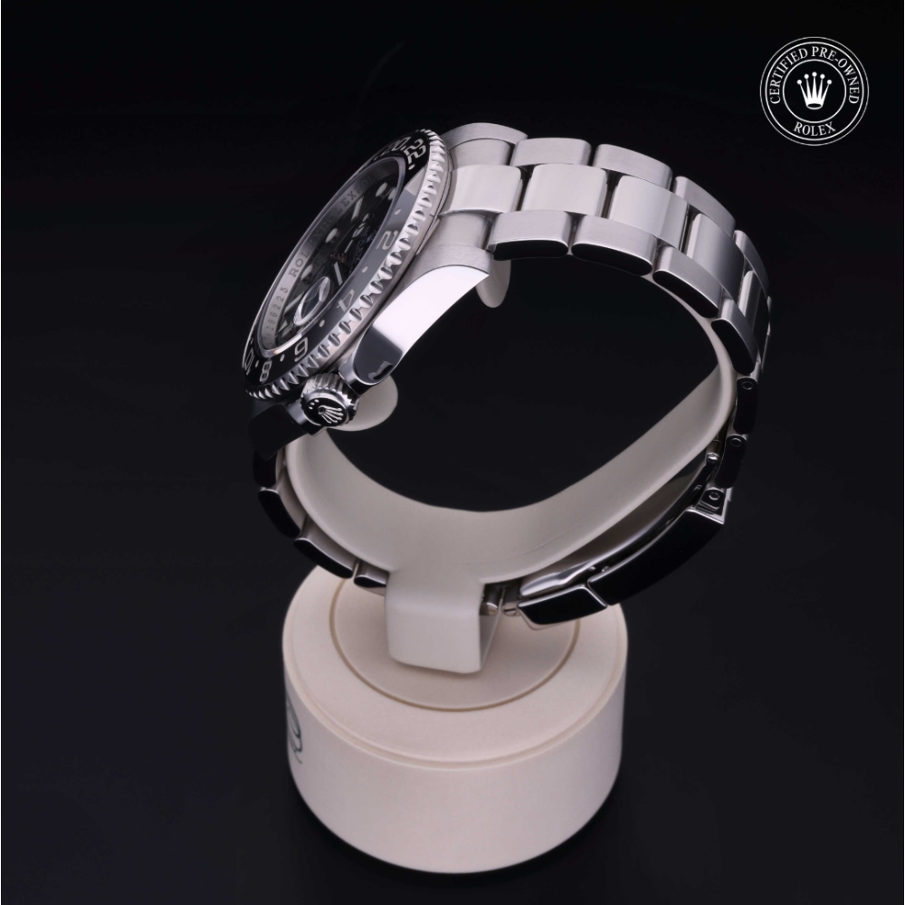 Rolex Certified Pre-Owned Oyster Perpetual 40 in Acciaio, 116710LN | Verga 1947