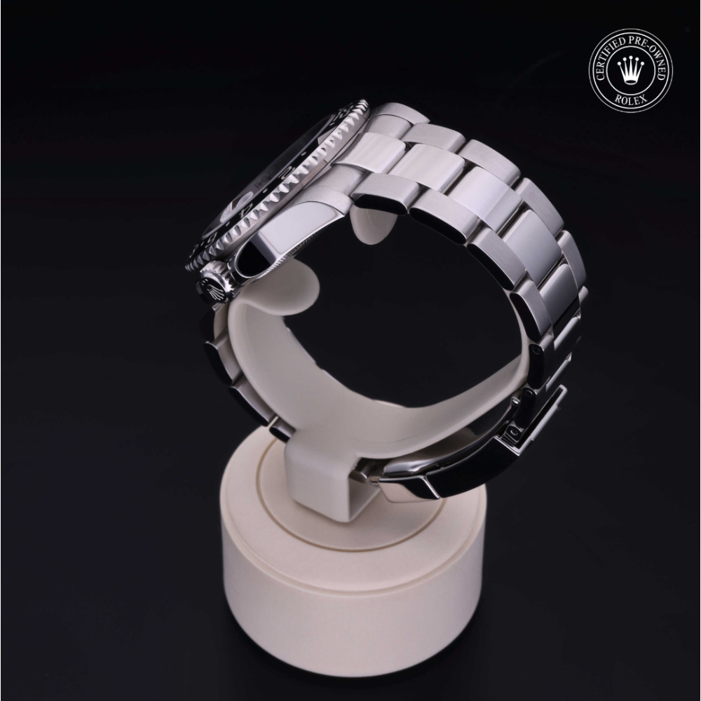 Rolex Certified Pre-Owned Oyster Perpetual 40 in Acciaio, 116710LN | Verga 1947