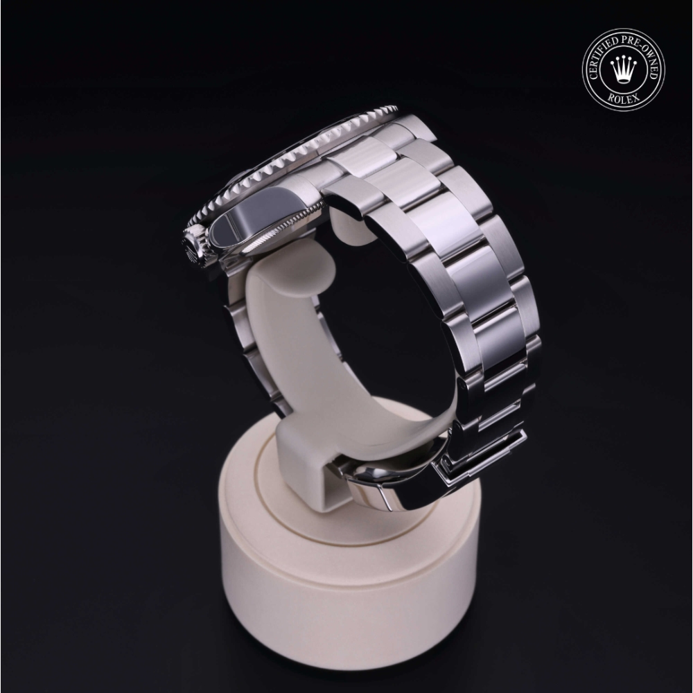Rolex Certified Pre-Owned Oyster Perpetual 40 in Acciaio, 116710LN | Verga 1947
