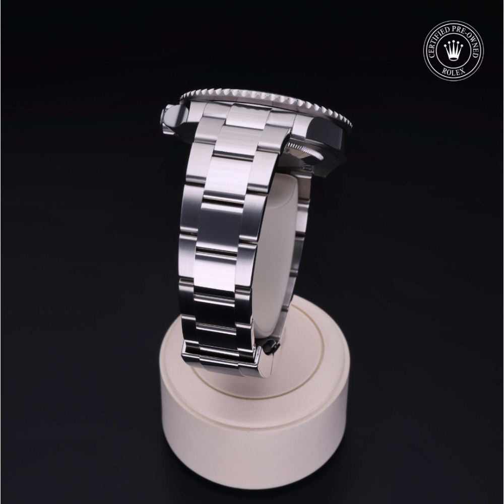 Rolex Certified Pre-Owned Oyster Perpetual 40 in Acciaio, 116710LN | Verga 1947