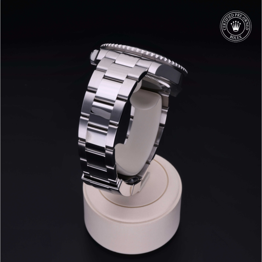 Rolex Certified Pre-Owned Oyster Perpetual 40 in Acciaio, 116710LN | Verga 1947