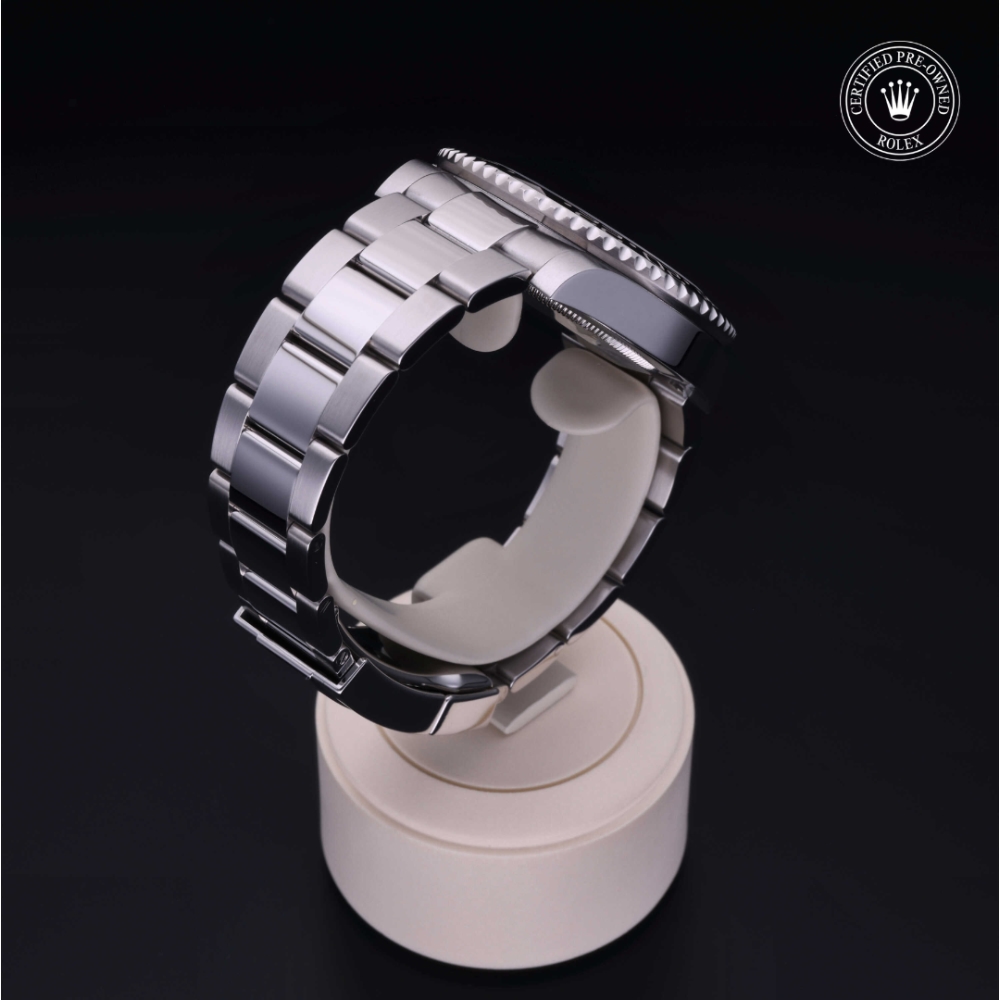 Rolex Certified Pre-Owned Oyster Perpetual 40 in Acciaio, 116710LN | Verga 1947