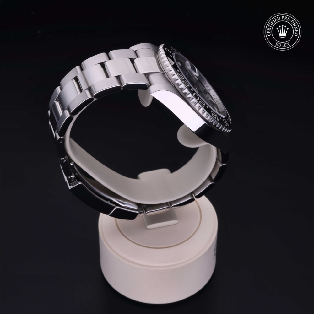 Rolex Certified Pre-Owned Oyster Perpetual 40 in Acciaio, 116710LN | Verga 1947