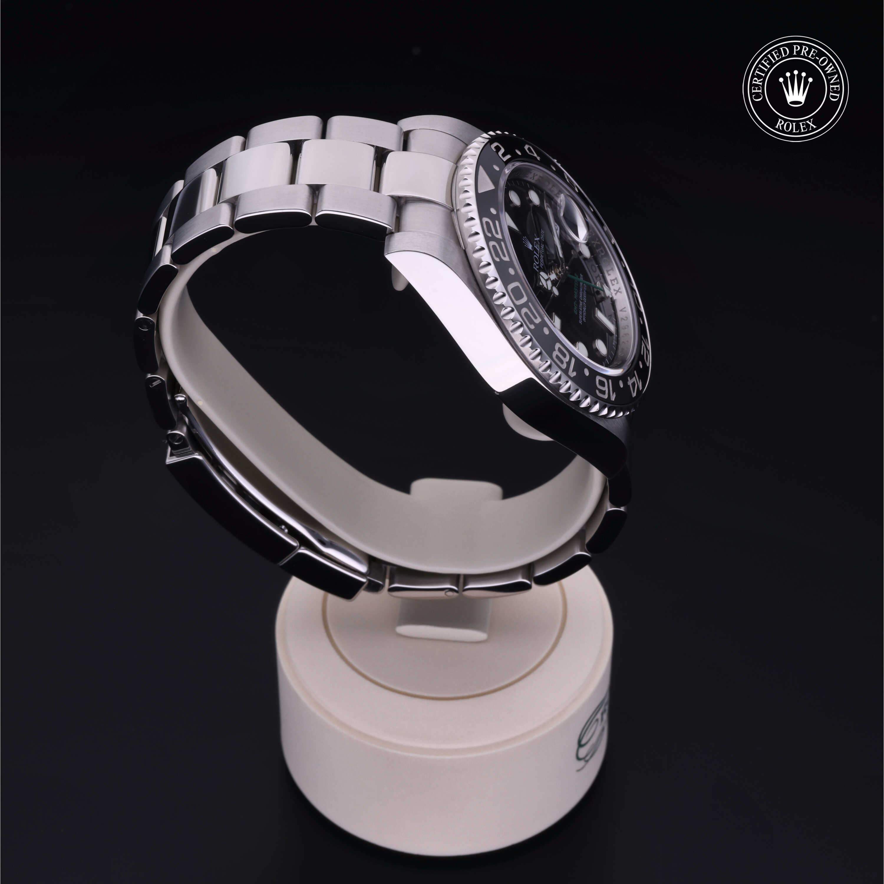 Rolex Certified Pre-Owned Oyster Perpetual 40 in Acciaio, 116710LN | Verga 1947