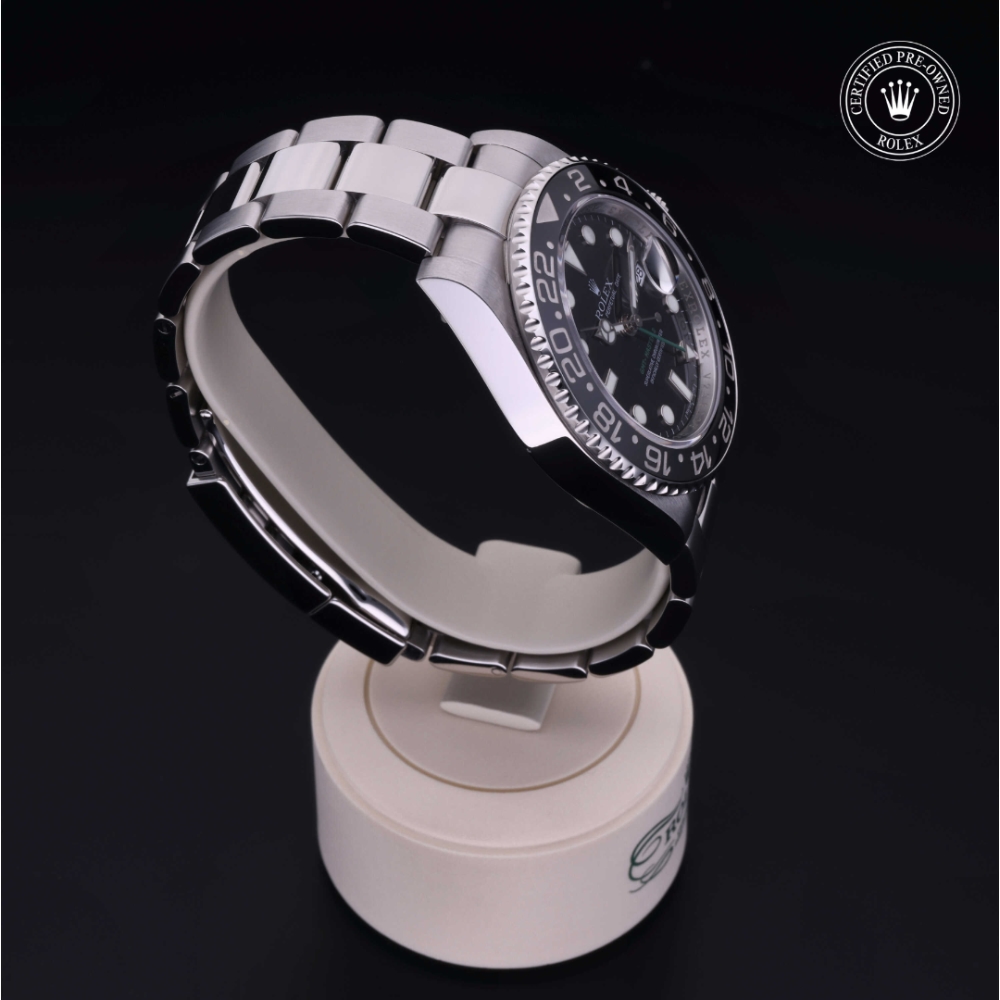 Rolex Certified Pre-Owned Oyster Perpetual 40 in Acciaio, 116710LN | Verga 1947