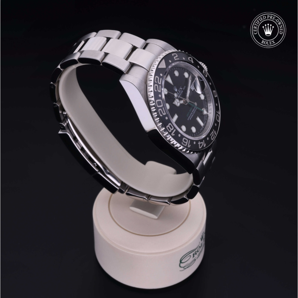 Rolex Certified Pre-Owned Oyster Perpetual 40 in Acciaio, 116710LN | Verga 1947