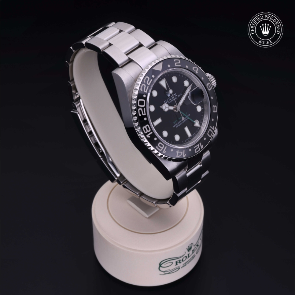 Rolex Certified Pre-Owned Oyster Perpetual 40 in Acciaio, 116710LN | Verga 1947
