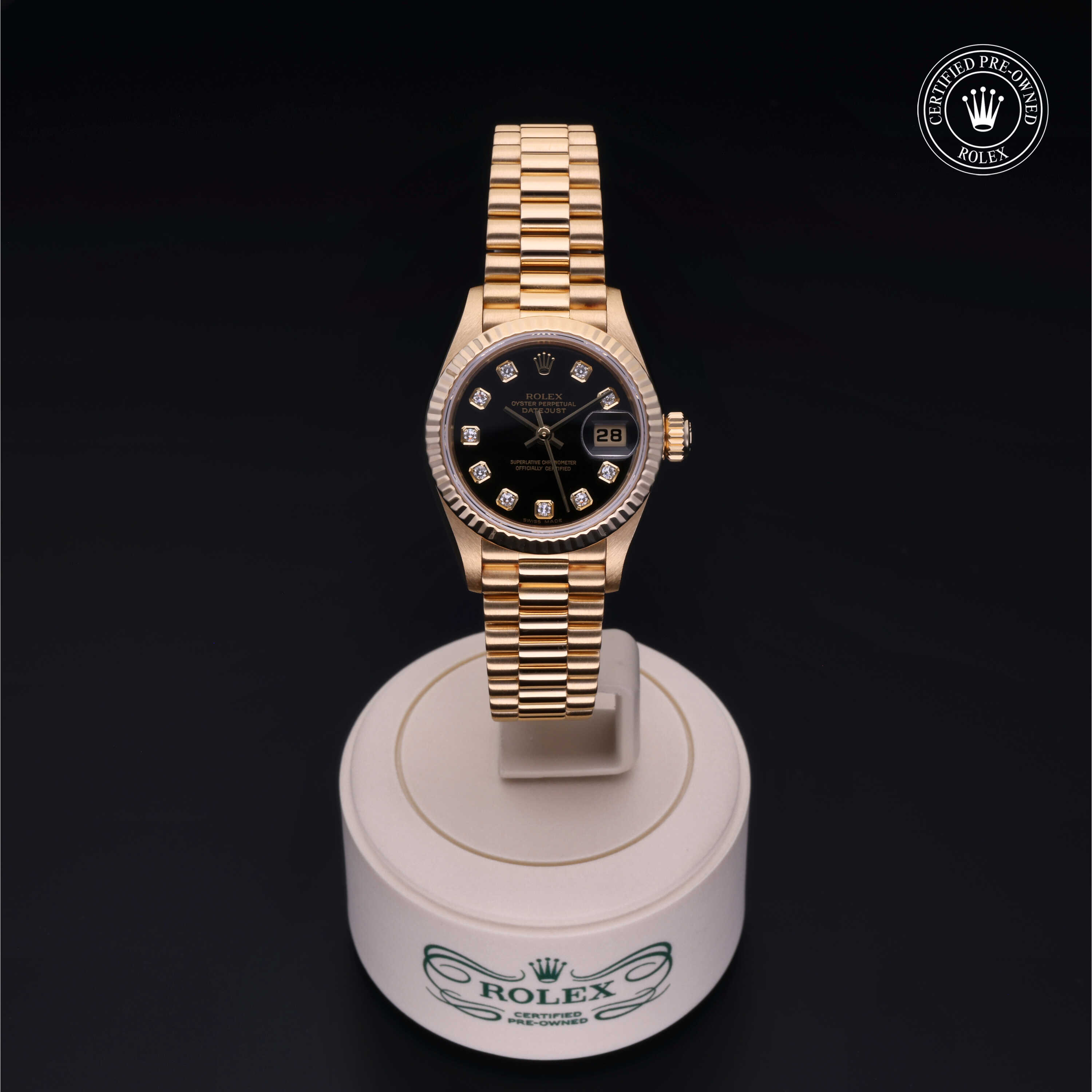 Rolex Certified Pre-Owned Oyster Perpetual 26 in Oro 18 CT.G, 69178 | Verga 1947