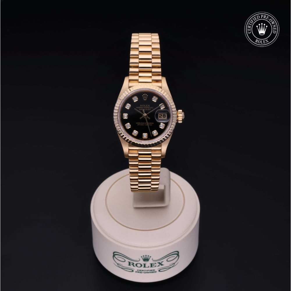 Rolex Certified Pre-Owned Oyster Perpetual 26 in Oro 18 CT.G, 69178 | Verga 1947
