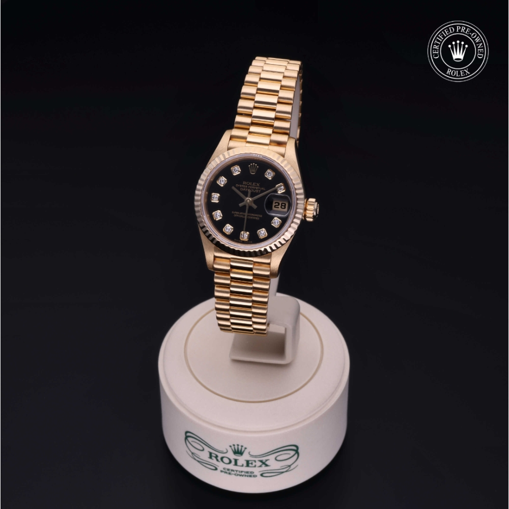 Rolex Certified Pre-Owned Oyster Perpetual 26 in Oro 18 CT.G, 69178 | Verga 1947