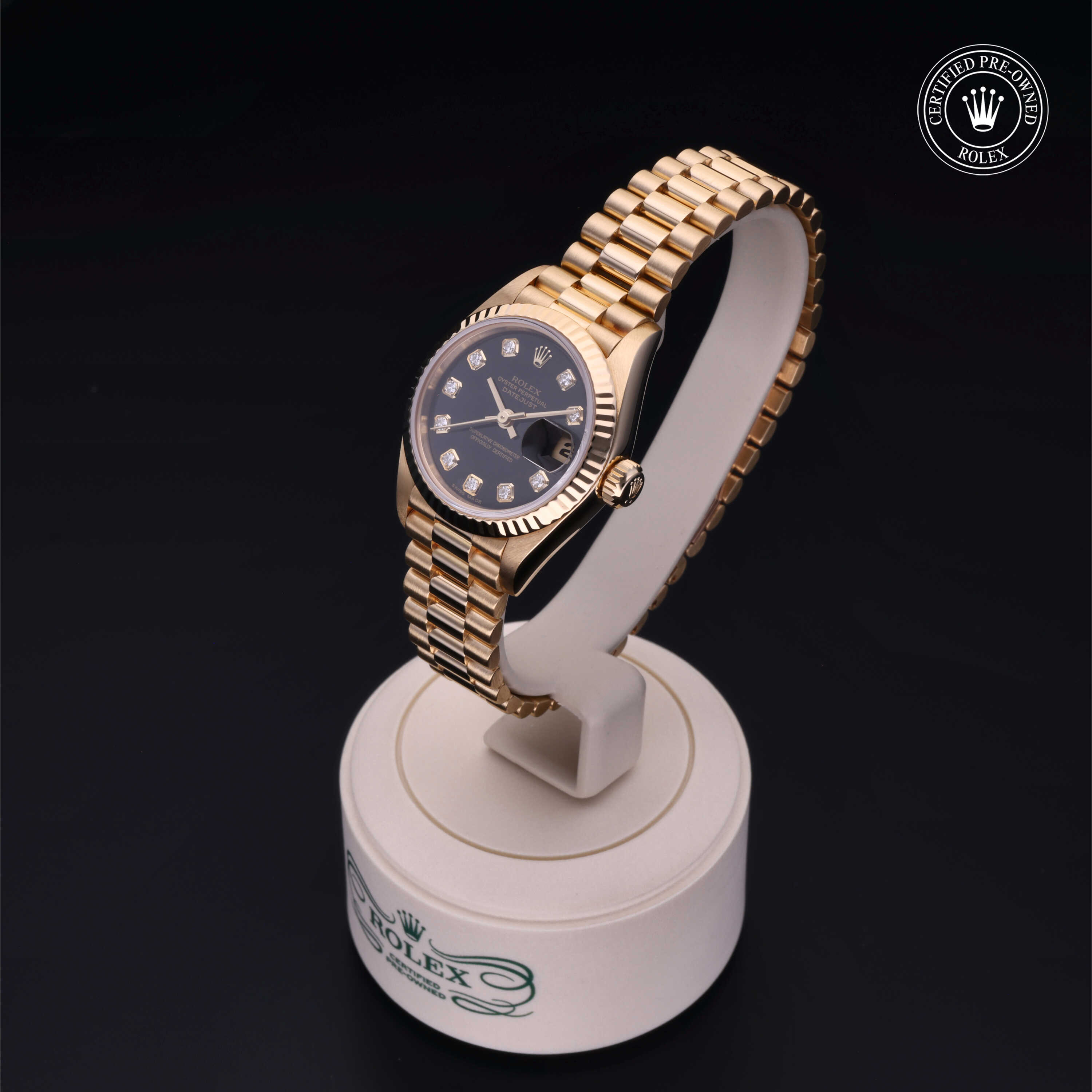 Rolex Certified Pre-Owned Oyster Perpetual 26 in Oro 18 CT.G, 69178 | Verga 1947