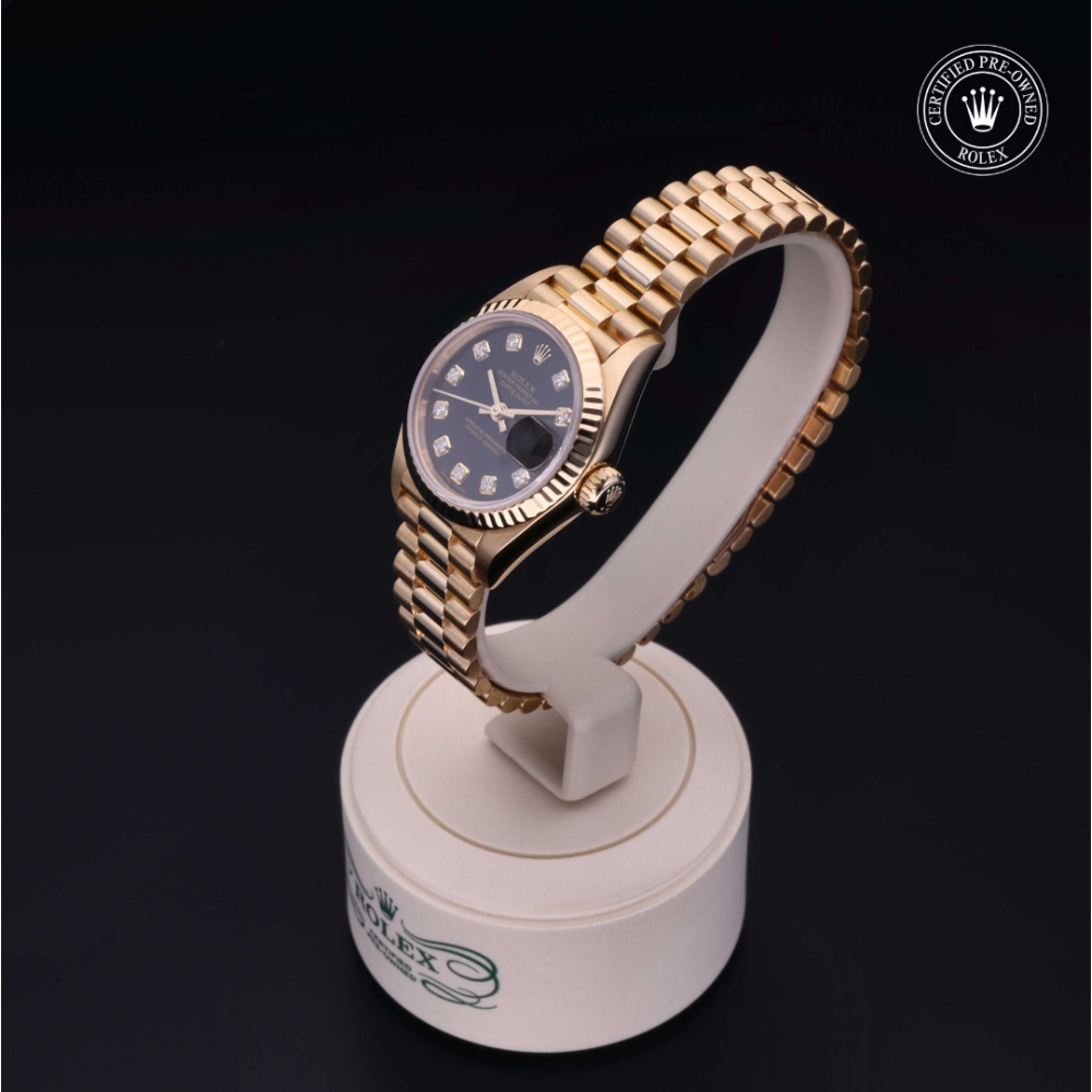 Rolex Certified Pre-Owned Oyster Perpetual 26 in Oro 18 CT.G, 69178 | Verga 1947