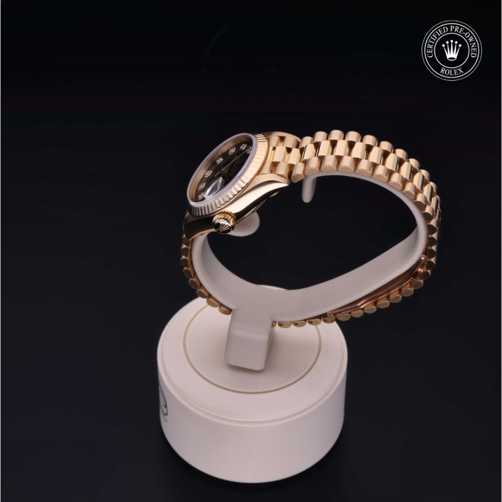 Rolex Certified Pre-Owned Oyster Perpetual 26 in Oro 18 CT.G, 69178 | Verga 1947