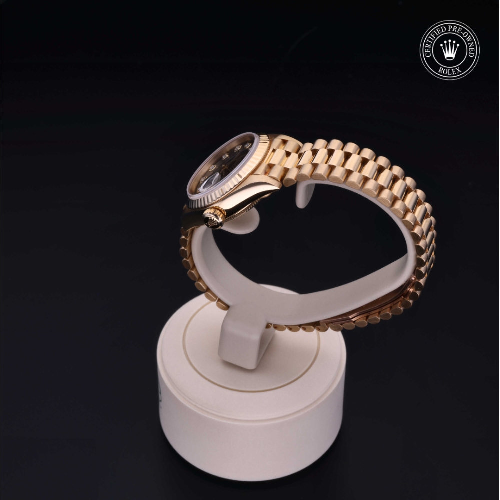 Rolex Certified Pre-Owned Oyster Perpetual 26 in Oro 18 CT.G, 69178 | Verga 1947