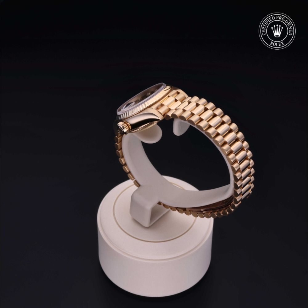 Rolex Certified Pre-Owned Oyster Perpetual 26 in Oro 18 CT.G, 69178 | Verga 1947
