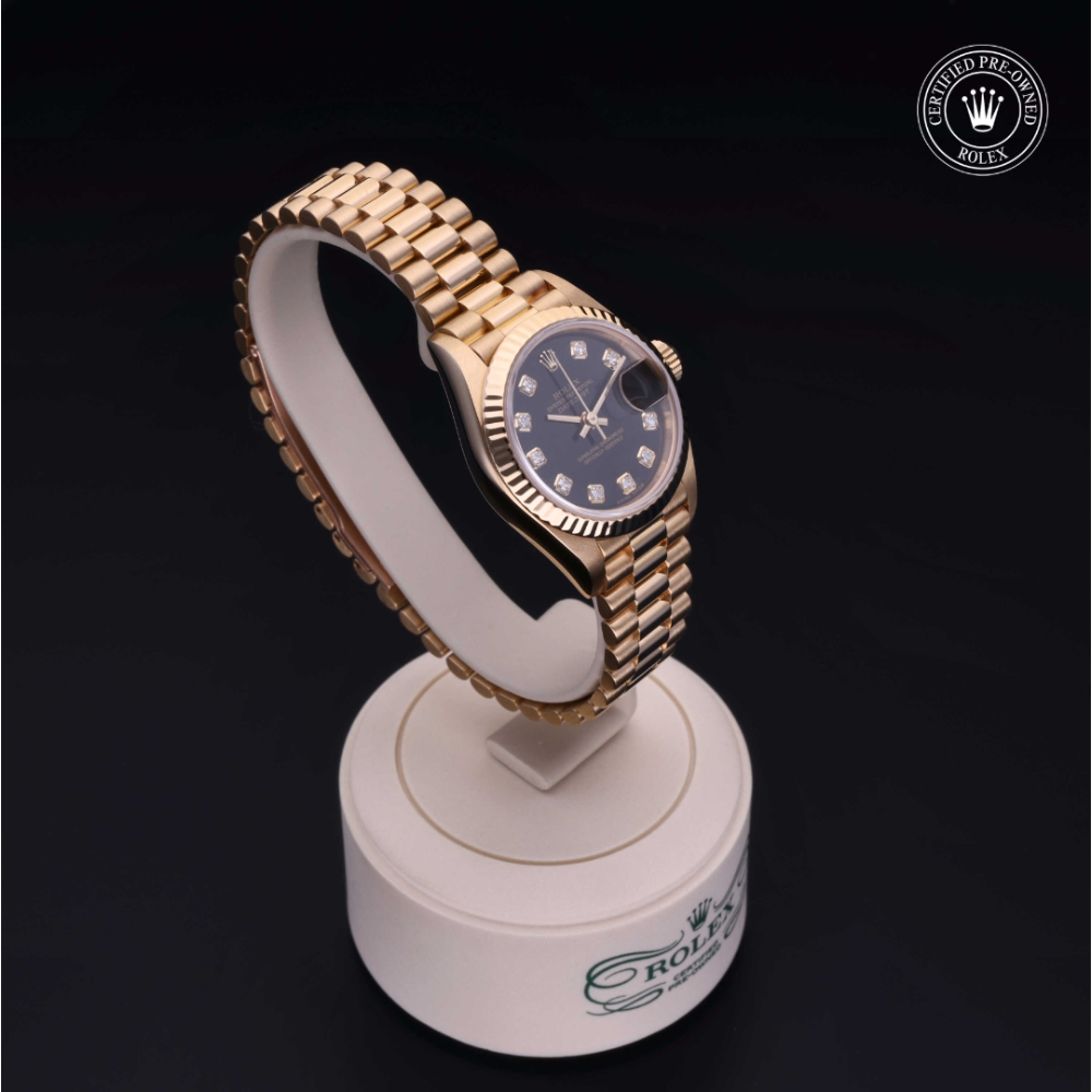 Rolex Certified Pre-Owned Oyster Perpetual 26 in Oro 18 CT.G, 69178 | Verga 1947